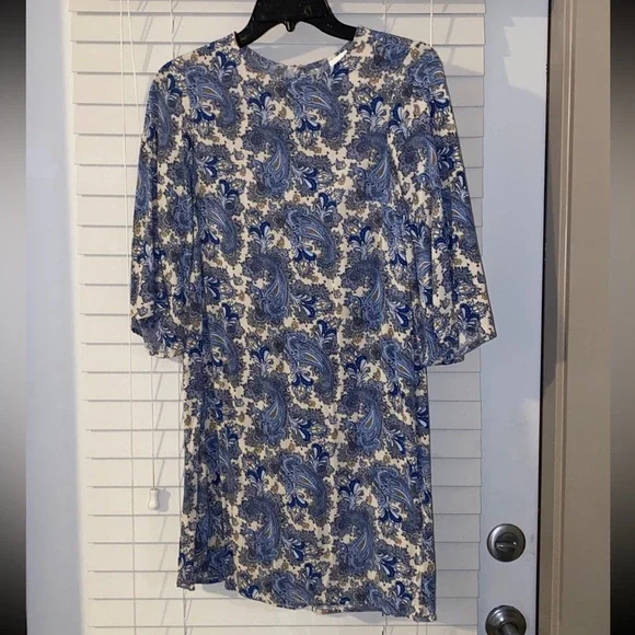 H&M | Dresses | Hm Blue And White Dress | Poshmark H&M | Dresses | Hm Blue And White Dress | Poshmark